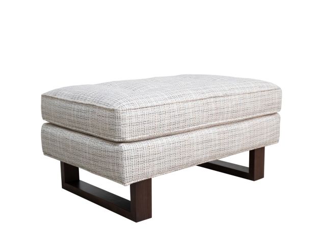 Jonathan Louis Bennett Common Thread Eucalyptus Ottoman large image number 1