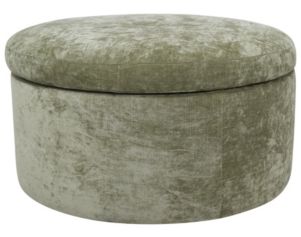 Jonathan Louis Accents 30'' Round Green Cocktail Ottoman