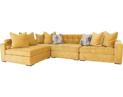 Jonathan Louis Noah 4-Piece Sectional with Side Lounge