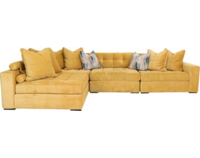 Jonathan Louis Noah 4-Piece Sectional with Side Lounge