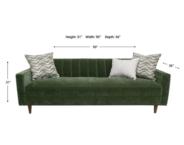 Jonathan Louis Jace Amici Moss Estate Sofa large image number 9