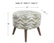 Jonathan Louis Bibi Mahler Grove Footstool small image number 4