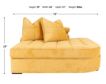 Jonathan Louis Noah Right-Facing Bumper Chaise small image number 6