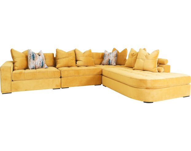 Jonathan Louis Noah 4-Piece Right-Facing Chaise Sectional large image number 1