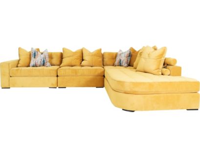 Jonathan Louis Noah 4-Piece Right-Facing Chaise Sectional