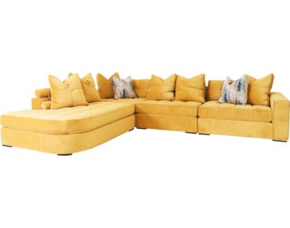 Jonathan Louis Noah 4-Piece Left-Facing Chaise Sectional