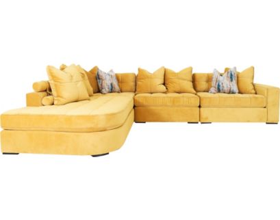 Jonathan Louis Noah 4-Piece Left-Facing Chaise Sectional