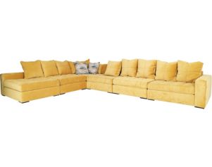 Jonathan Louis Noah 6-Piece Sectional with 2 Side Lounges
