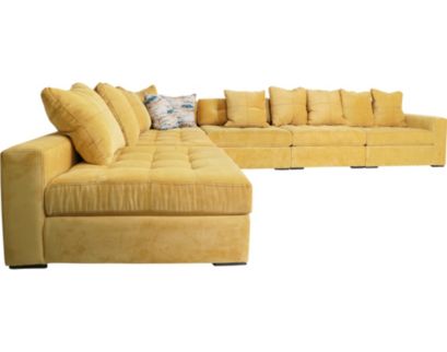 Jonathan Louis Noah 6-Piece Sectional with 2 Side Lounges