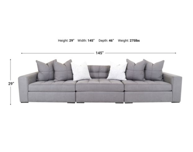 Jonathan Louis Noah 3-Piece Sectional Sofa large image number 6