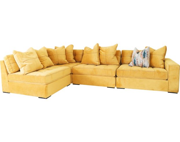 Jonathan Louis Noah 4-Piece Corner Sectional w Right-Facing Chair large image number 1