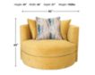 Jonathan Louis Roundabout Swivel Chair small image number 7