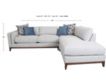 Jonathan Louis Kelsey 3-Piece Sectional with Right-Facing Chaise small image number 8