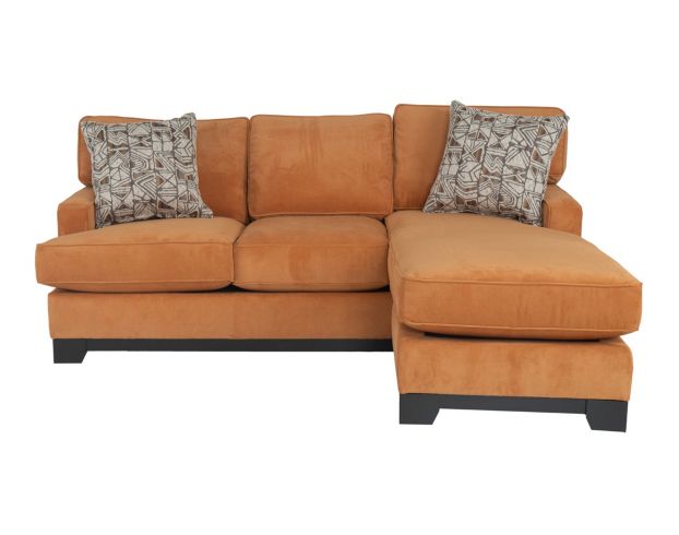 Jonathan Louis Choices Kronos Orange Sofa with Floating Chaise large image number 2