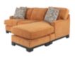 Jonathan Louis Choices Kronos Orange Sofa with Floating Chaise small image number 3