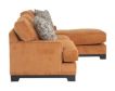 Jonathan Louis Choices Kronos Orange Sofa with Floating Chaise small image number 8