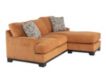 Jonathan Louis Choices Kronos Orange Sofa with Floating Chaise small image number 9