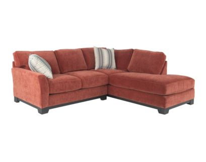 Jonathan Louis Libra Paprika 2-Piece Sectional with Right Chaise