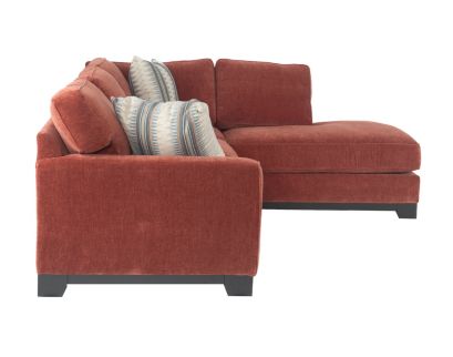 Jonathan Louis Libra Paprika 2-Piece Sectional with Right Chaise