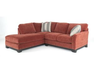 Jonathan Louis Choices Libra Paprika 2-Piece Sectional with Left Chaise