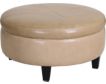 Jonathan Louis Round Leather Storage Ottoman small image number 1