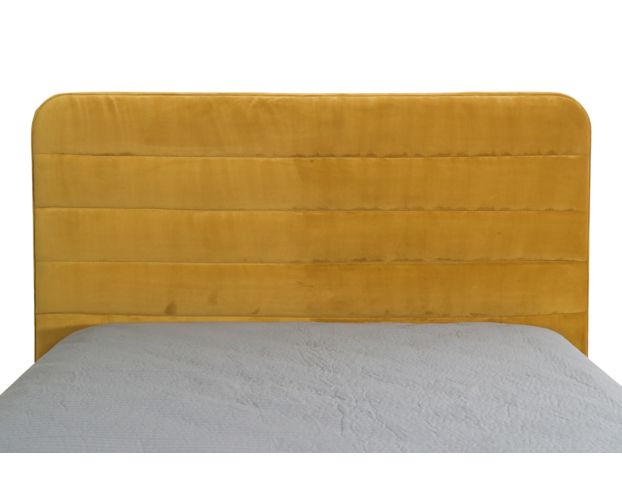 Jonathan Louis Design Lab Yellow Queen Headboard large image number 1