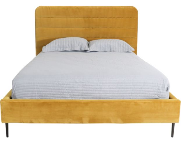 Jonathan Louis Design Lab Yellow King Bed large image number 1
