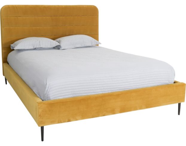 Jonathan Louis Design Lab Yellow King Bed large image number 2