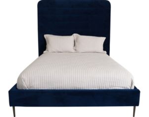 Jonathan Louis Design Lab Blue Queen Bed