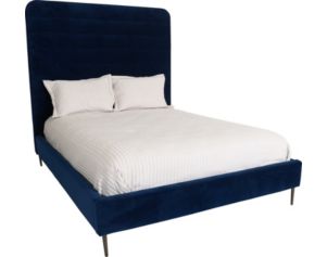 Jonathan Louis Design Lab Blue Queen Bed