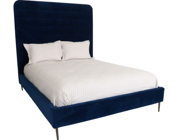 Jonathan Louis Design Lab Blue King Bed large image number 2