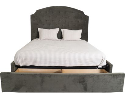 Jonathan Louis Design Lab Green Queen Storage Bed