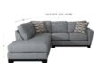 Jonathan Louis Taurus 2-Piece Sectional with Left-Facing Chaise small image number 6