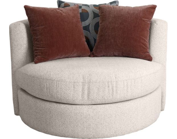 Jonathan Louis Noah Beige Roundabout Swivel Chair