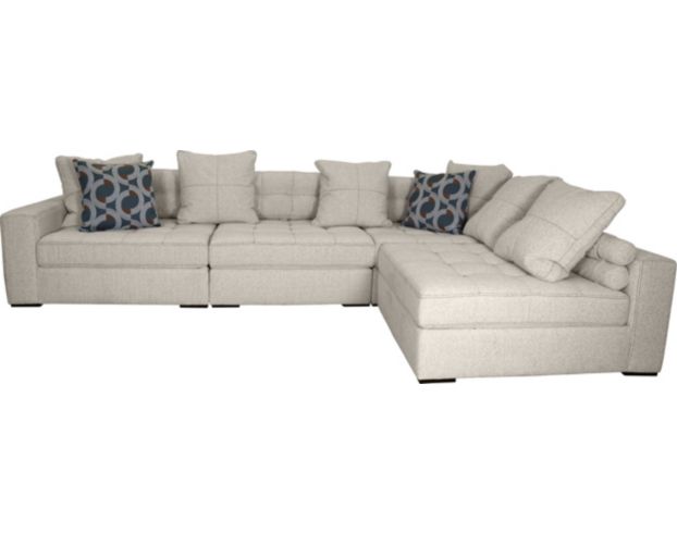 Jonathan Louis Noah Beige 4-Piece Sectional with Side Lounge large image number 1