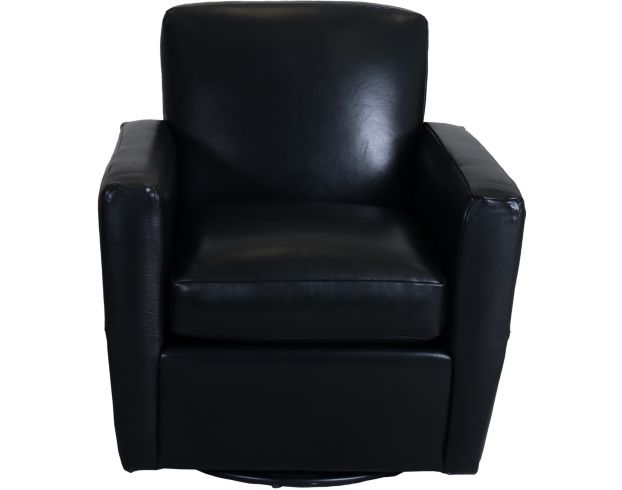 Jonathan Louis Vancouver 100% Leather Swivel Accent Chair large image number 1