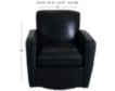 Jonathan Louis Vancouver 100% Leather Swivel Accent Chair small image number 6