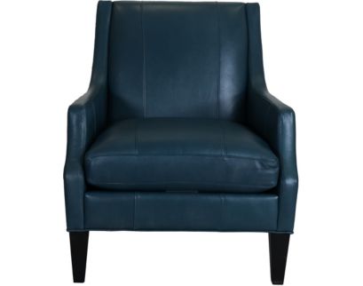 Jonathan Louis Dorsey Genuine Leather Accent Chair