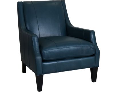 Jonathan Louis Dorsey Genuine Leather Accent Chair