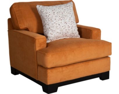 Jonathan Louis Choices Tobacco Corduroy Chair