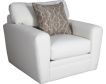 Jonathan Louis Choices White Swivel Chair small image number 2