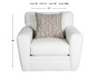 Jonathan Louis Choices White Swivel Chair small image number 7
