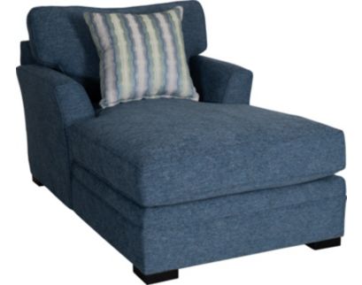 Jonathan Louis Choices Blue Chaise