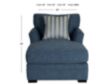 Jonathan Louis Choices Blue Chaise small image number 7
