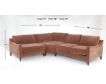 Jonathan Louis Design Lab Mostny Amici Ginger 3-Piece Sectional small image number 9