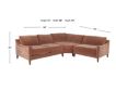 Jonathan Louis Mostny Ginger 3-Piece Sectional small image number 9