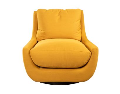 Jonathan Louis Accents Cosmo Gold Swivel Chair