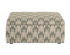 Jonathan Louis Accents Multi-colored Storage Ottoman