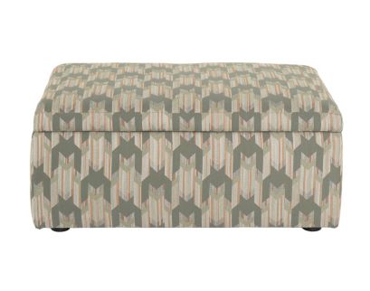 Jonathan Louis Accents Multi-colored Storage Ottoman