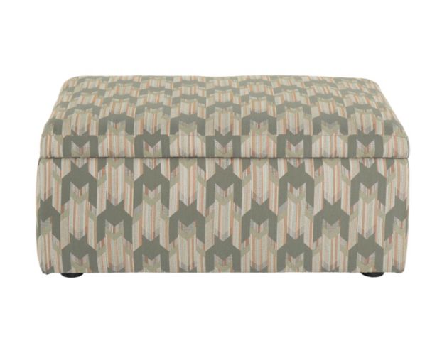 Jonathan Louis Accents Multi-colored Storage Ottoman large image number 1